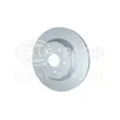 Jeu de 2 disques de frein arrière HELLA 8DD 355 132-371 - Visuel 3