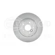 Jeu de 2 disques de frein arrière HELLA 8DD 355 132-391 - Visuel 2