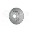 Jeu de 2 disques de frein arrière HELLA 8DD 355 132-391 - Visuel 3