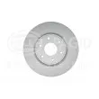 Jeu de 2 disques de frein avant HELLA 8DD 355 132-441 - Visuel 2