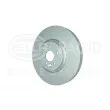 Jeu de 2 disques de frein avant HELLA 8DD 355 132-471 - Visuel 3