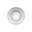 Jeu de 2 disques de frein avant HELLA 8DD 355 132-551 - Visuel 2