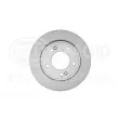 Jeu de 2 disques de frein arrière HELLA 8DD 355 132-611 - Visuel 2