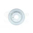 Jeu de 2 disques de frein arrière HELLA 8DD 355 132-631 - Visuel 2