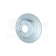 Jeu de 2 disques de frein arrière HELLA 8DD 355 132-631 - Visuel 3