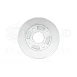 Jeu de 2 disques de frein avant HELLA 8DD 355 132-941 - Visuel 2