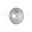 Jeu de 2 disques de frein avant HELLA 8DD 355 132-941 - Visuel 3