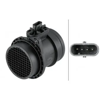 Débitmètre de masse d'air HELLA 8ET 358 095-251