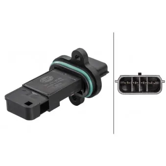 Débitmètre de masse d'air HELLA 8ET 358 095-431