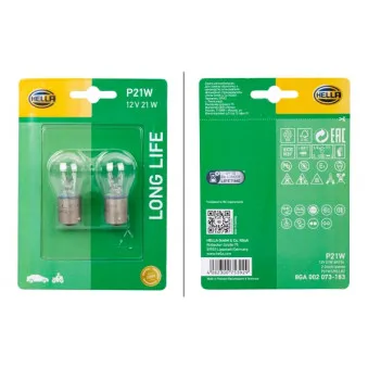 Ampoule, feu clignotant HELLA 8GA 002 073-183