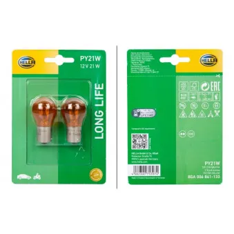 Ampoule, feu clignotant HELLA 8GA 006 841-133