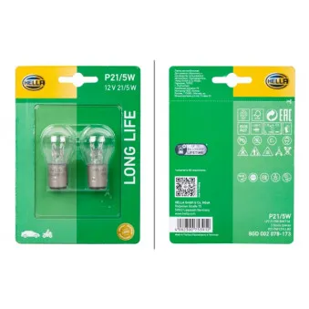 Ampoule, feu clignotant HELLA 8GD 002 078-173