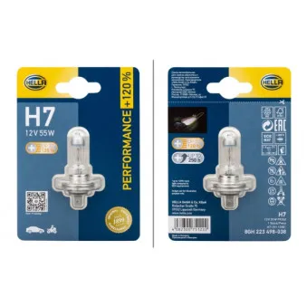Ampoule, projecteur longue portée HELLA 8GH 223 498-038