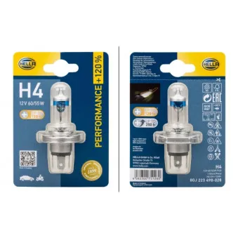 Ampoule, projecteur longue portée HELLA 8GJ 223 498-028