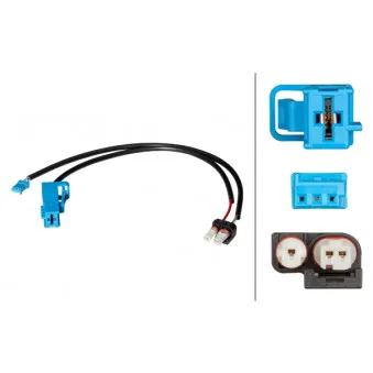 Adaptateur de batterie HELLA 8KA 009 429-911