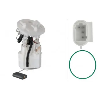 Unité d'injection de carburant HELLA 8TF 358 106-791