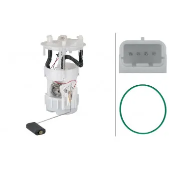 Unité d'injection de carburant HELLA 8TF 358 106-801