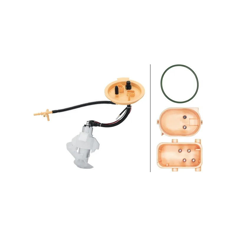 Unité d'injection de carburant HELLA 8TF 358 302-931