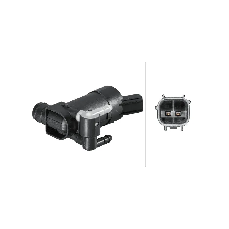 Pompe d'eau de nettoyage, nettoyage des vitres HELLA 8TW 006 848-151