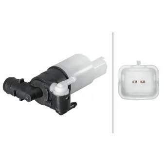 Pompe d'eau de nettoyage, nettoyage des vitres HELLA 8TW 006 848-161