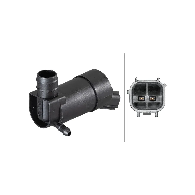 Pompe d'eau de nettoyage, nettoyage des vitres HELLA 8TW 006 848-171