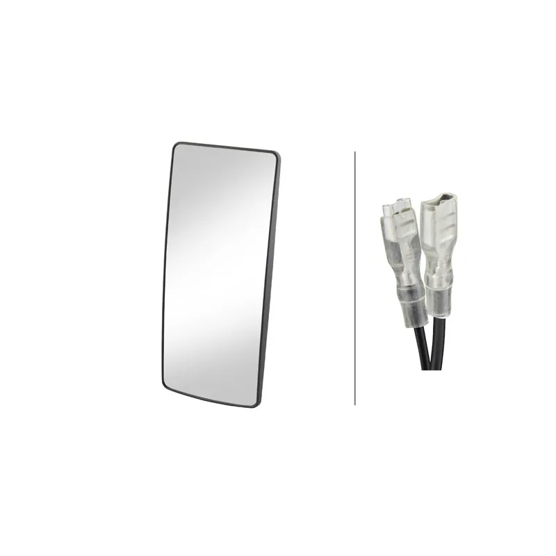 Verre de rétroviseur, rétroviseur extérieur HELLA 9MX 562 841-002