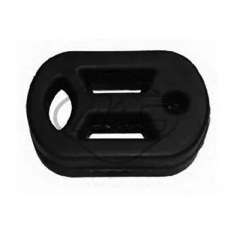 Bandes de caoutchouc, échappement Metalcaucho 00088