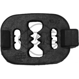 Butée élastique, silencieux Metalcaucho 00094