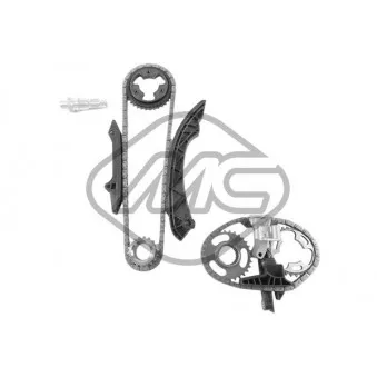 Kit de distribution par chaîne Metalcaucho 51372