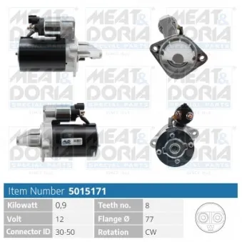 Démarreur MEAT & DORIA 5015171