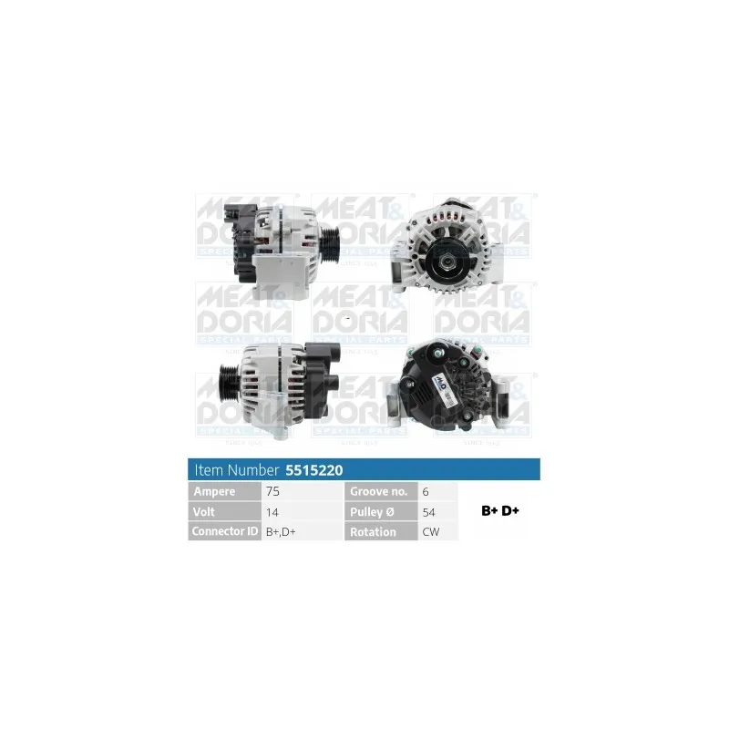Alternateur MEAT & DORIA 5515220