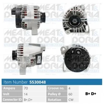 Alternateur MEAT & DORIA 5530048