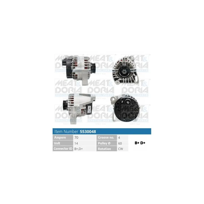 Alternateur MEAT & DORIA 5530048