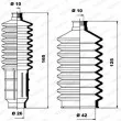 Jeu de joints-soufflets, direction MOOG K150001 - Visuel 3