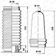 Jeu de joints-soufflets, direction MOOG K150059 - Visuel 2