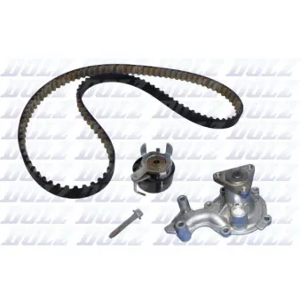 Pompe à eau + kit de courroie de distribution DOLZ KD177IO