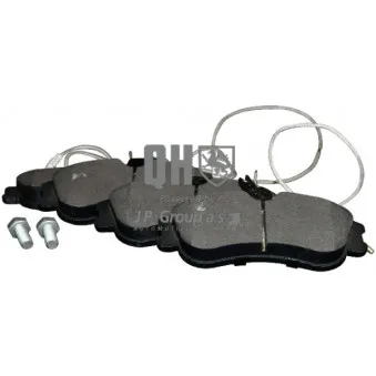 Jeu de 4 plaquettes de frein avant JP GROUP 4163603810