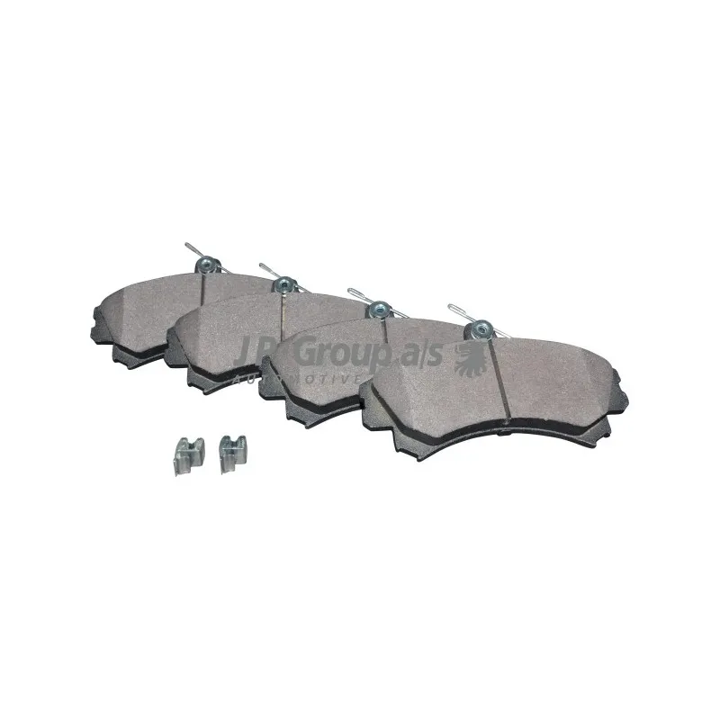 Jeu de 4 plaquettes de frein avant JP GROUP 6163600310