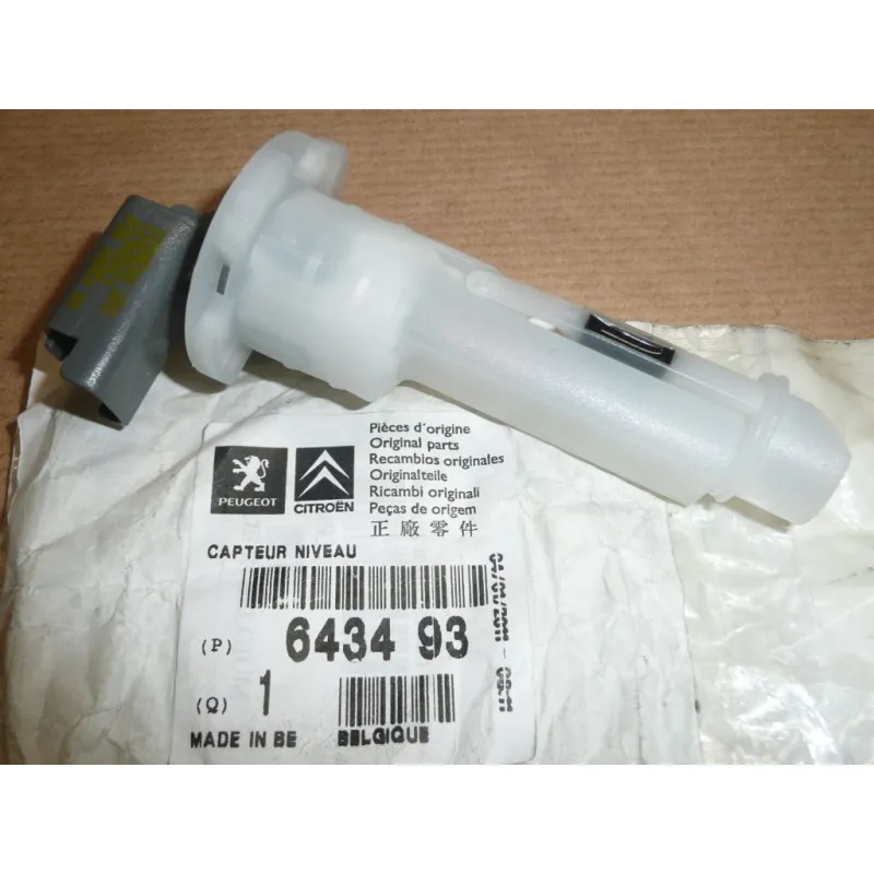 Capteur, niveau de l'eau de lavage OE 643493