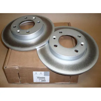 Jeu de 2 disques de frein arrière OE 424990