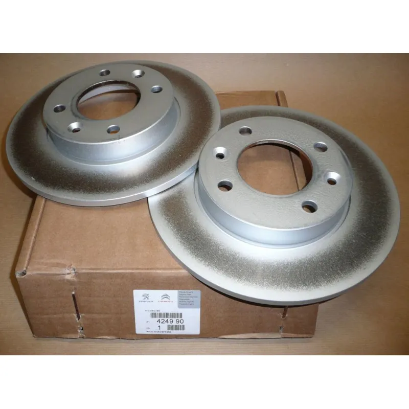 Jeu de 2 disques de frein arrière OE 424990