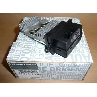 Régulateur, pulseur d'air habitacle OE 7701040562