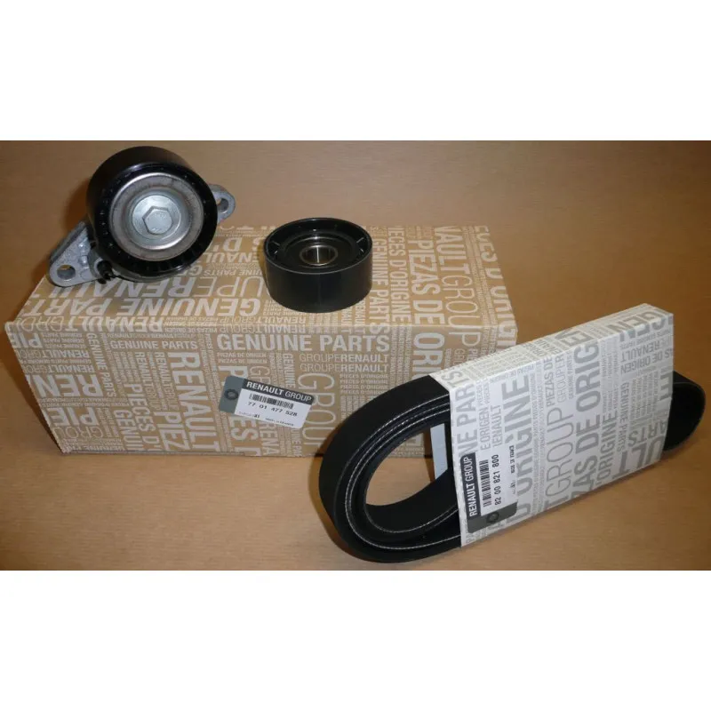 Jeu de courroies trapézoïdales à nervures OE 7701477528