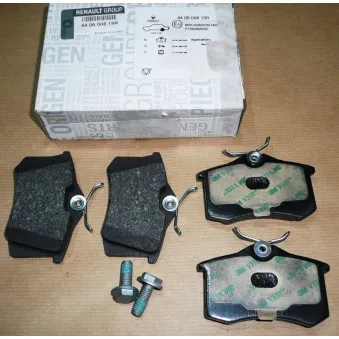 Jeu de 4 plaquettes de frein arrière OE 440600819R