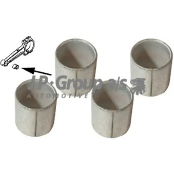 Coussinet de palier, bielle JP GROUP 8110850216