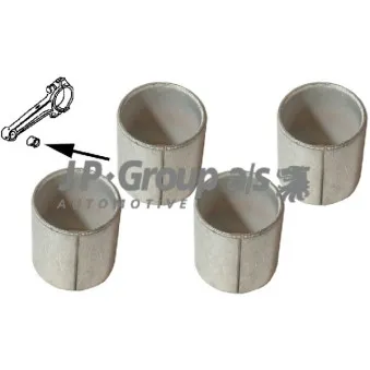 Coussinet de palier, bielle JP GROUP 8110850312