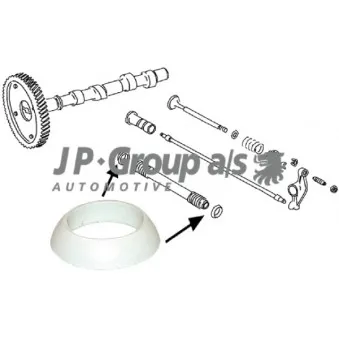 Joint d'étanchéité, tube de protection de la tige du poussoi JP GROUP 8111001703