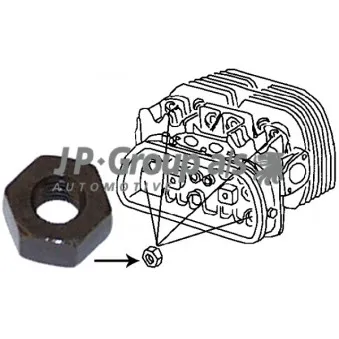 Boulon de culasse de cylindre JP GROUP 8111150100