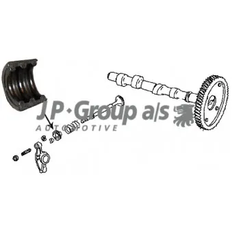 Cale de blocage de soupape JP GROUP 8111350406
