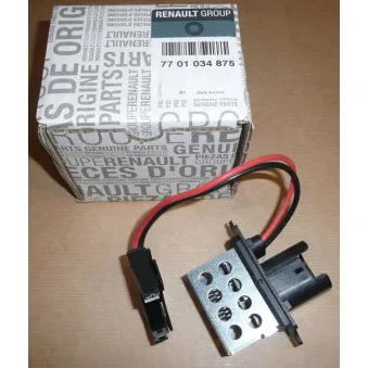 Régulateur, pulseur d'air habitacle OE 7701034875